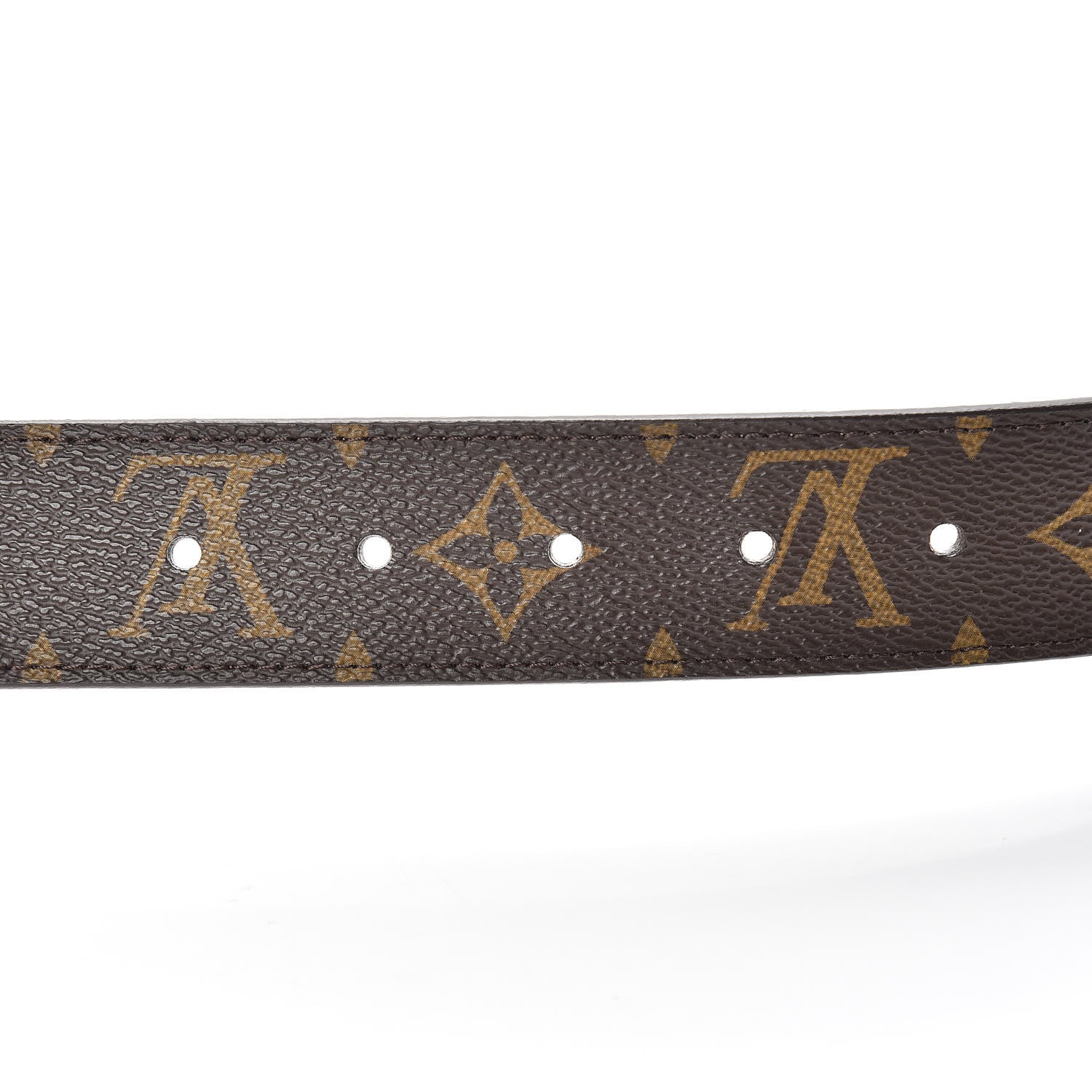 Louis Vuitton Monogram LV Cut Belt 85 34 8 of 11