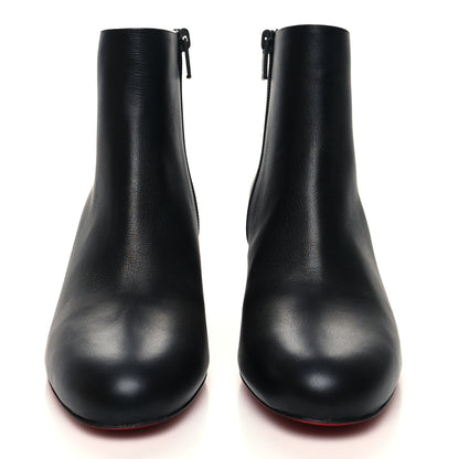 Christian Louboutin Calfskin Turela 55 Ankle Boots 36 Black 2 of 8