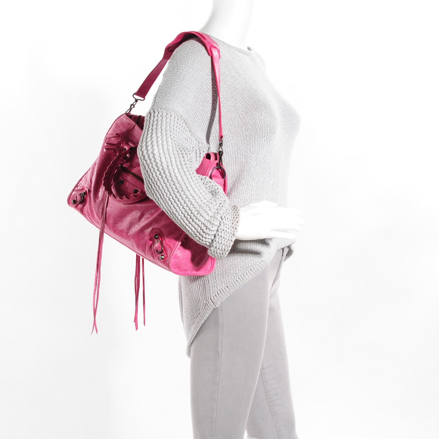 Balenciaga Agneau Classic Hardware City Sorbet 2 of 14