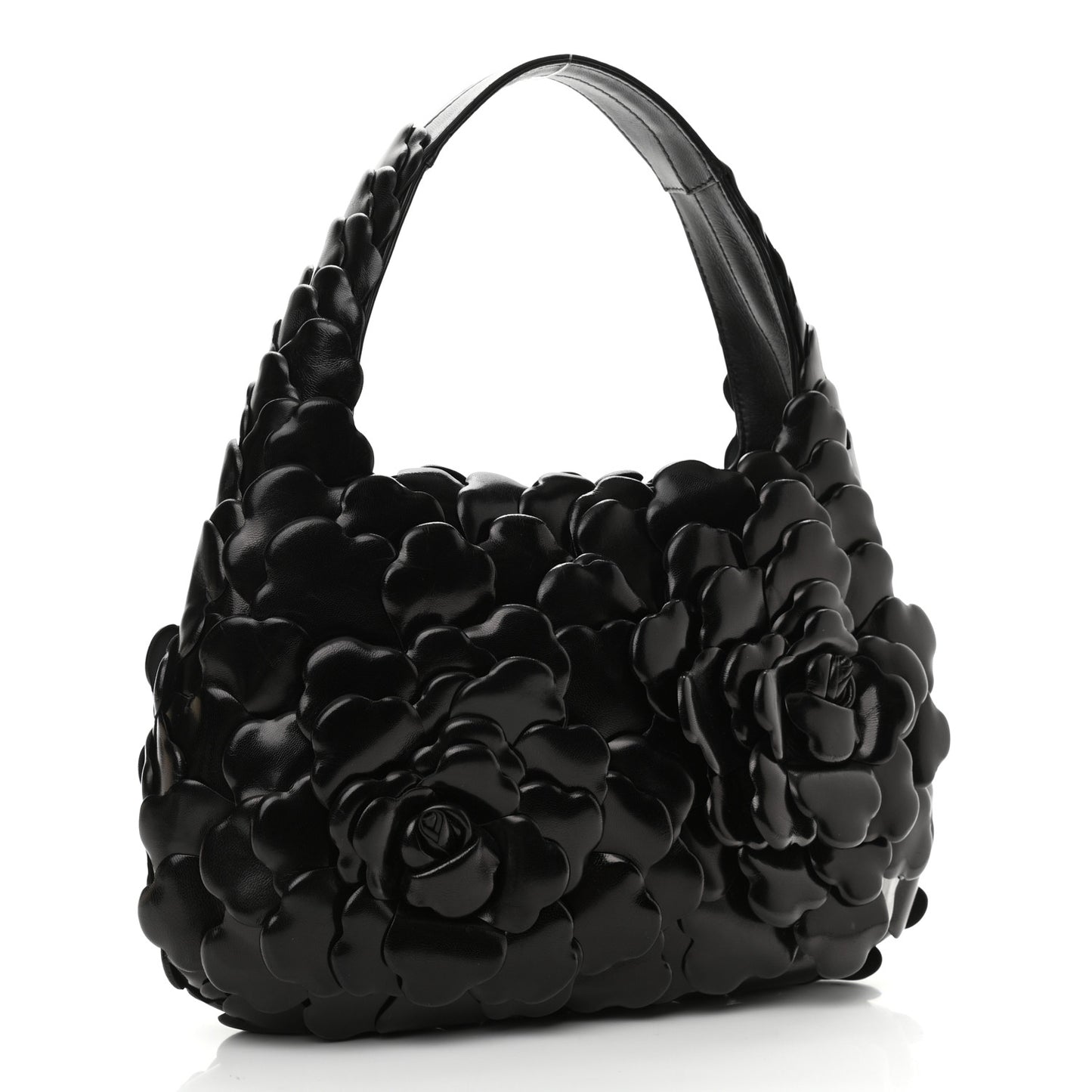 Nappa Atelier 03 Rose Edition Small Hobo Black