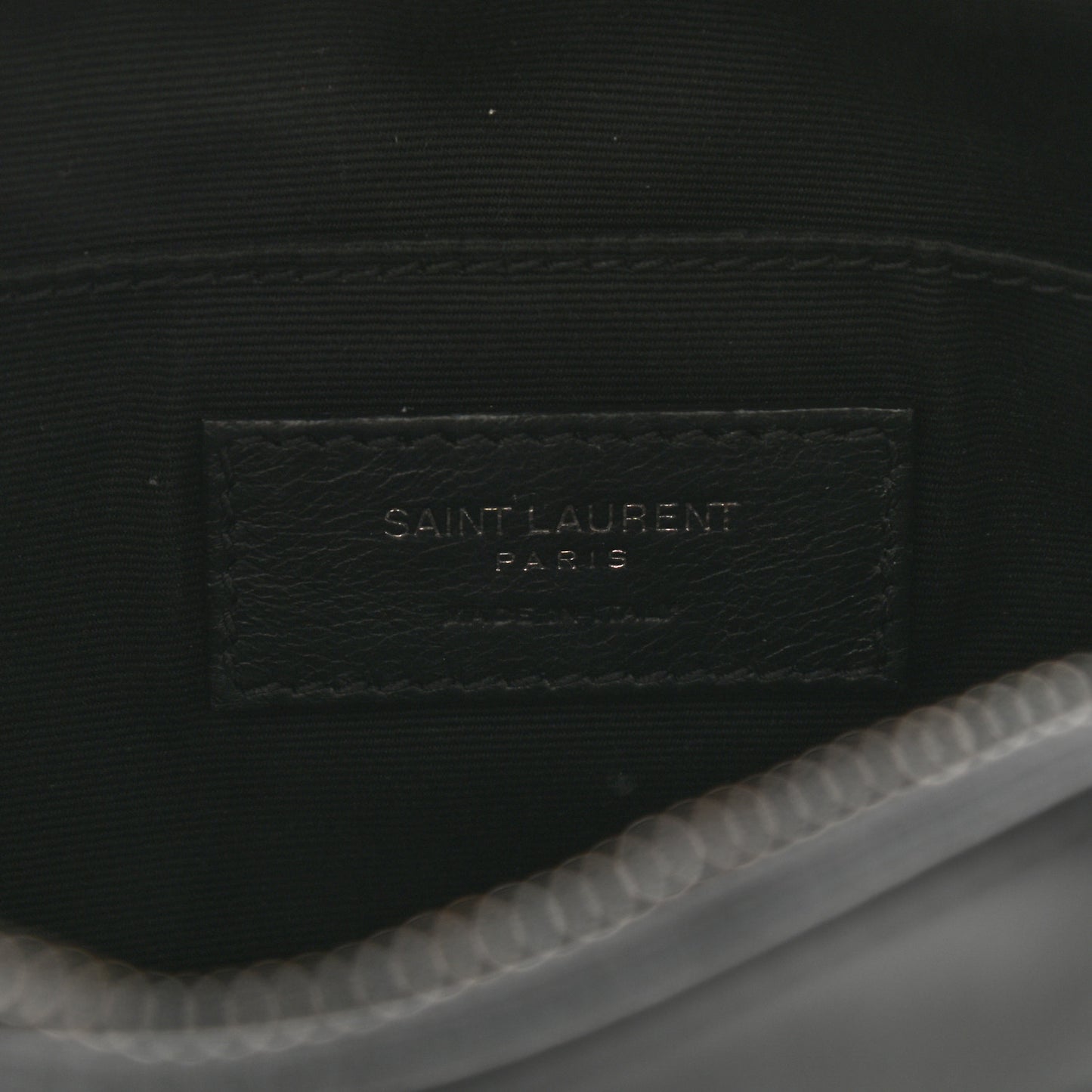 Calfskin Matelasse Monogram Lou Camera Bag Black