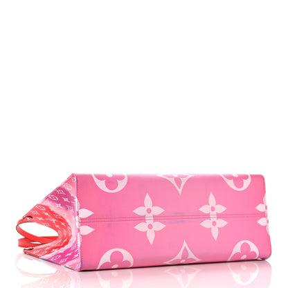 Louis Vuitton Monogram Escale Onthego GM Rouge 4 of 15