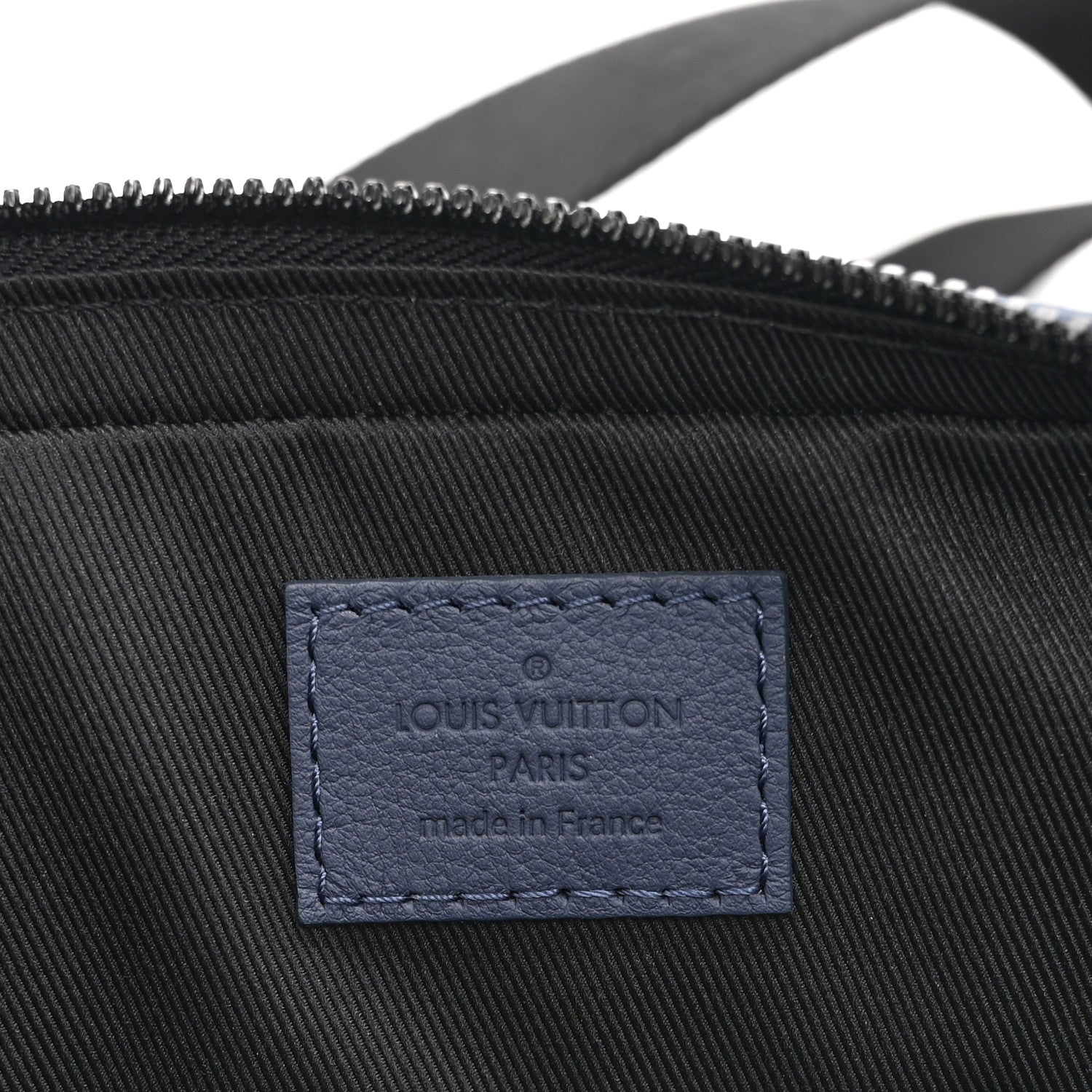 Louis Vuitton Calfskin Monogram Shadow Trio Messenger Navy River Blue 7 of 11