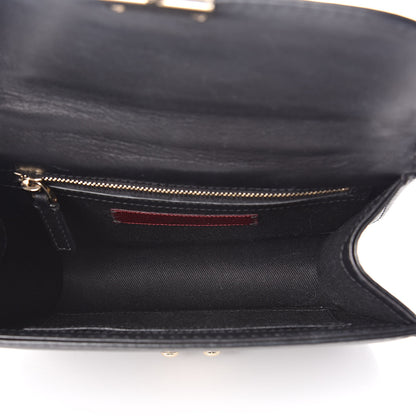 Valentino Garavani Vitello Small Glam Lock Rockstud Flap Black 6 of 12