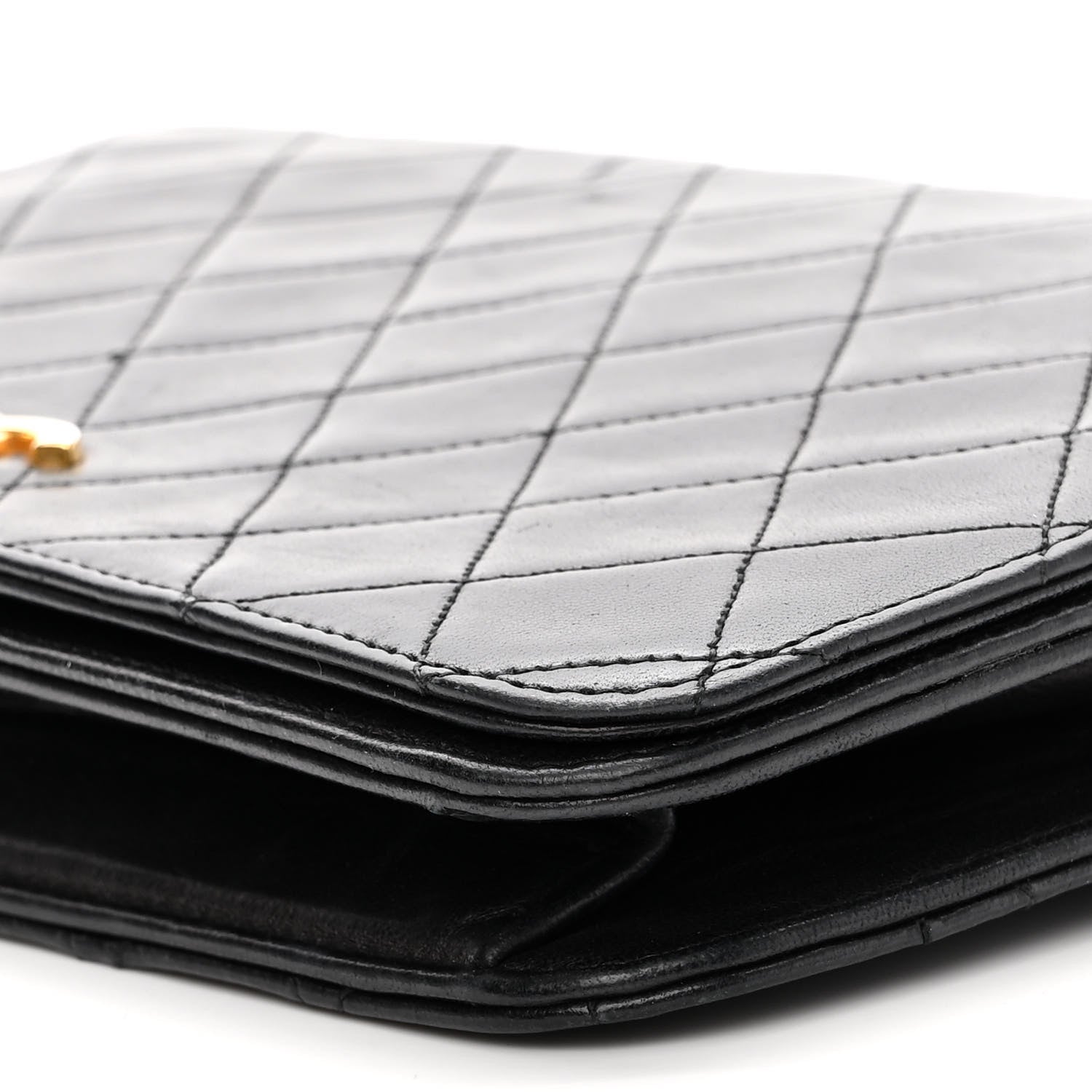 Chanel Lambskin Quilted Small Single Flap Black 10 of 12