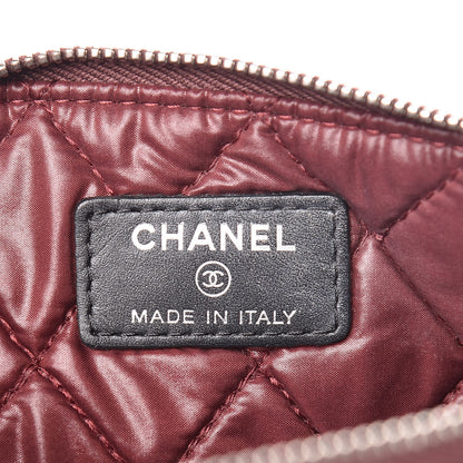 Chanel Nylon Quilted Medium Cosmetic Case Black 8 of 12