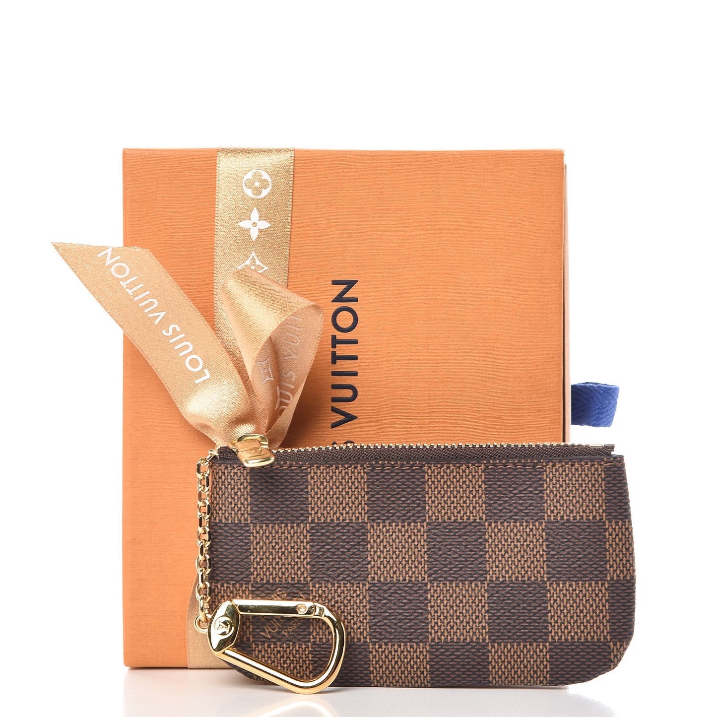 Damier Ebene Key Pouch