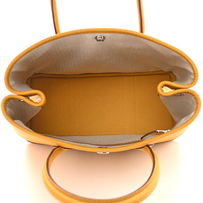 Hermes Vache Country Garden Party 30 TPM Jaune Ambre 5 of 9