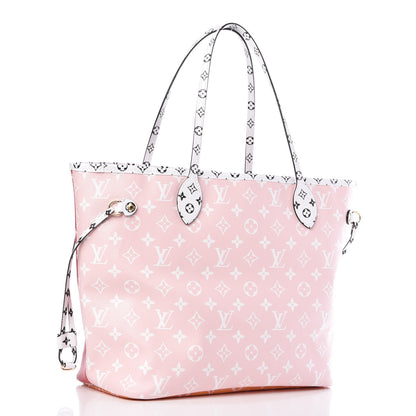 Louis Vuitton Monogram Giant Neverfull MM Rouge 4 of 10