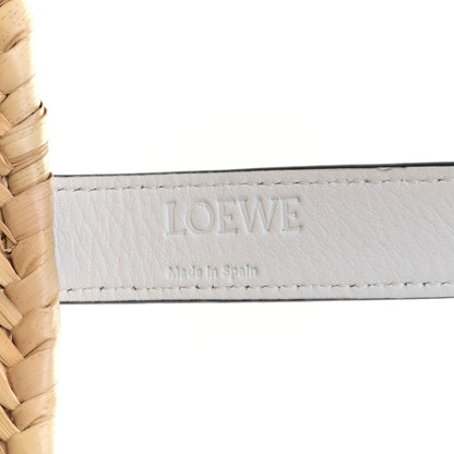 Loewe Raffia Basket Tote Bag Natural White 6 of 8