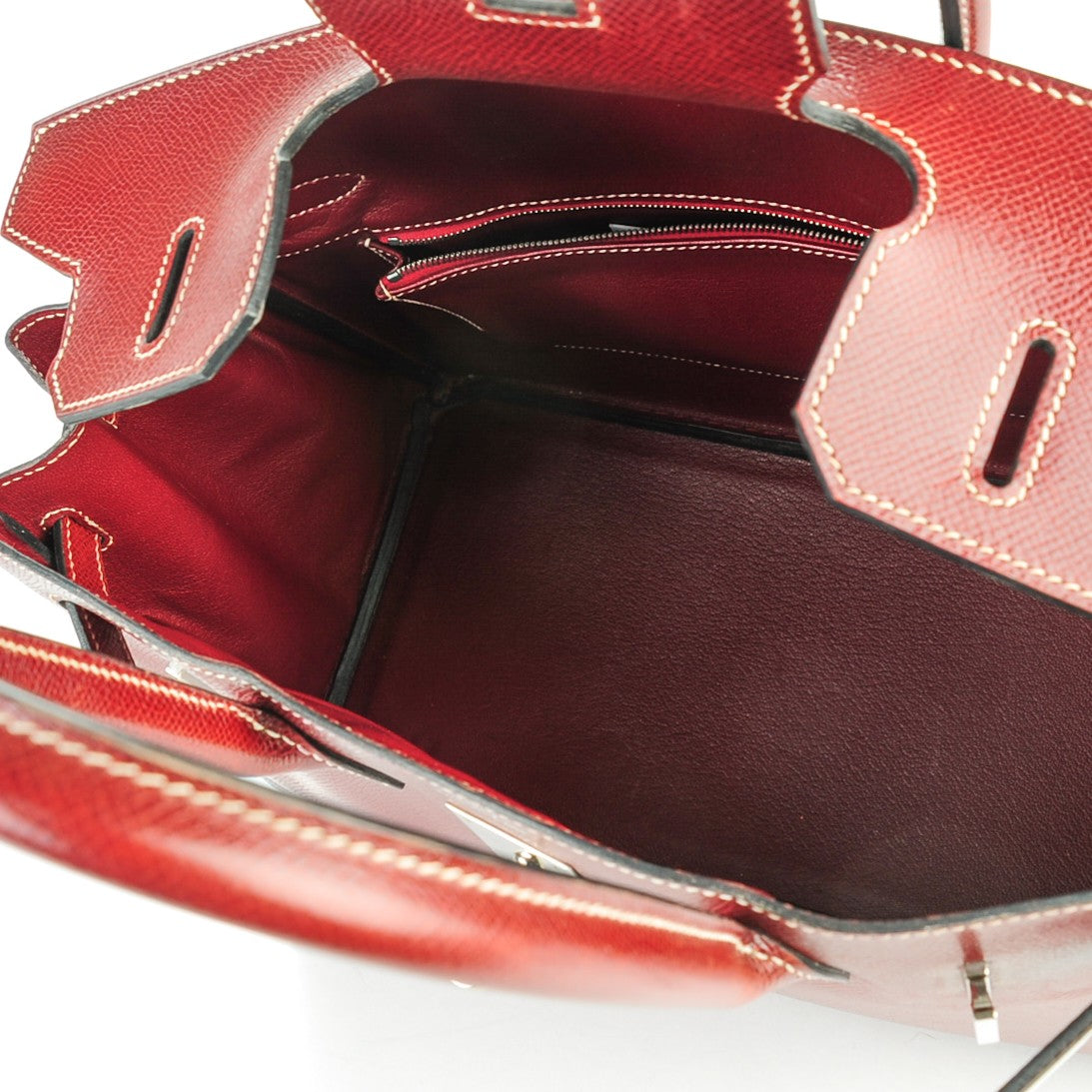 Veau Lisse Birkin 30 Rouge H