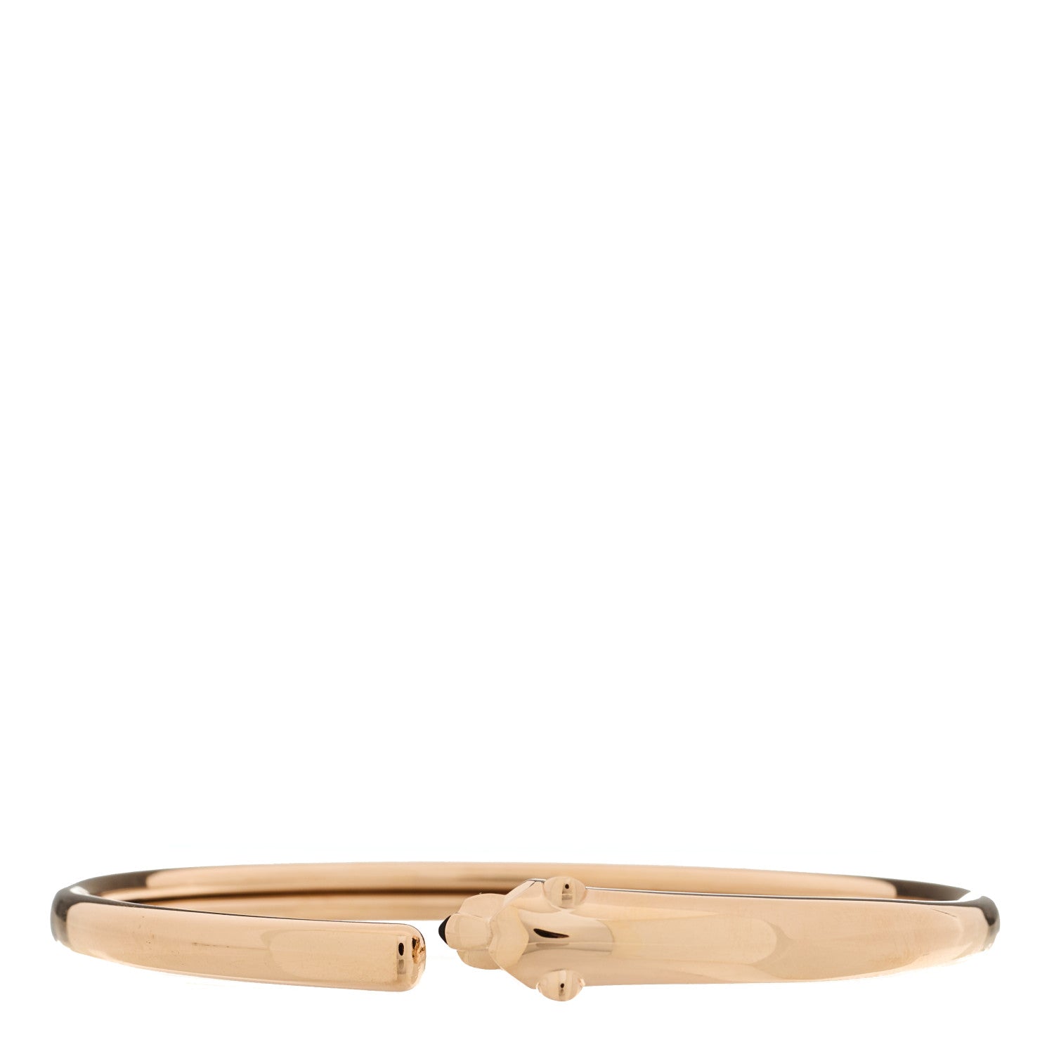 Cartier 18K Pink Gold Tsavorite Black Onyx Panthere De Cartier Bracelet 18 2 of 4