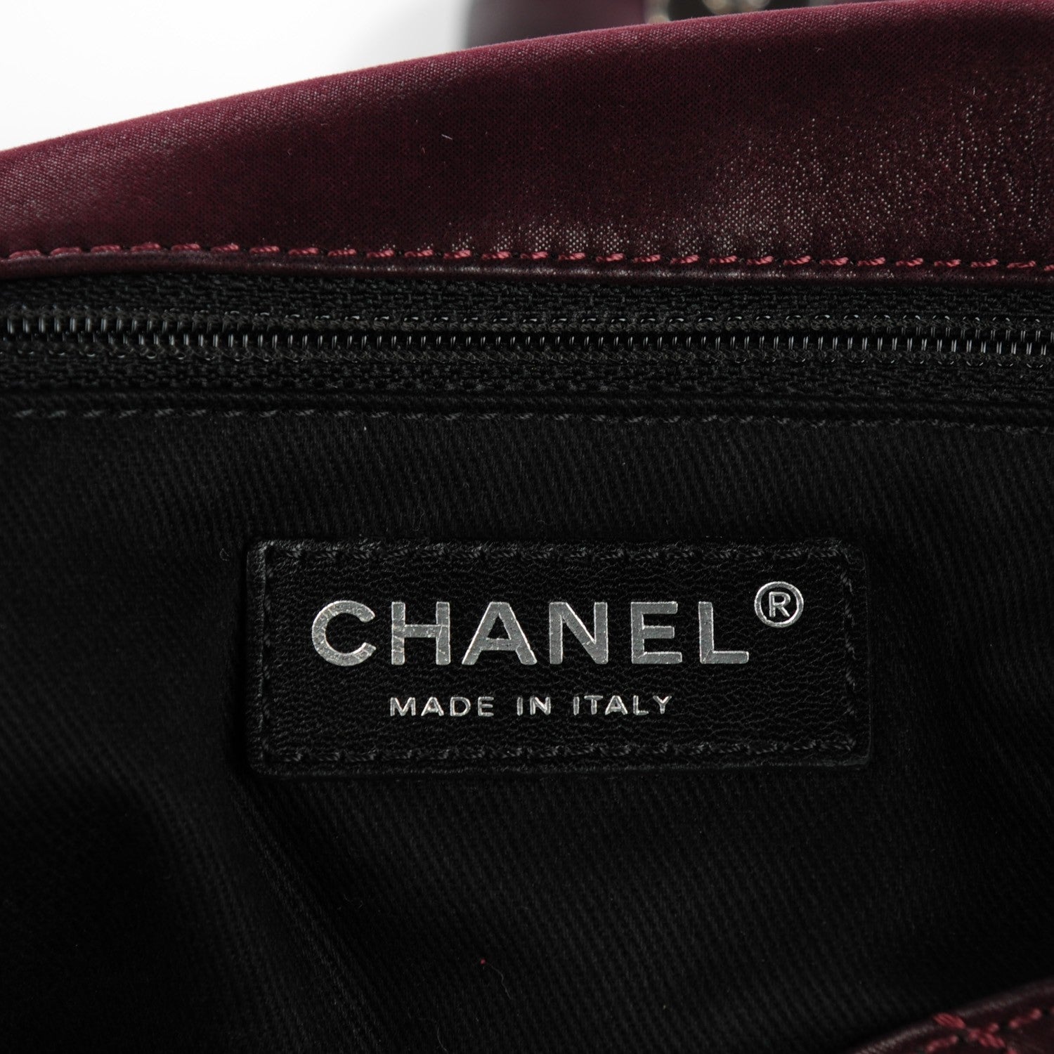 Chanel Iridescent Calfskin Quilted VIP Flap Bordeaux 5 of 7