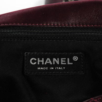 Chanel Iridescent Calfskin Quilted VIP Flap Bordeaux 5 of 7