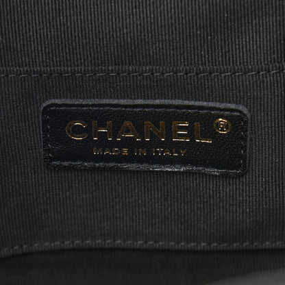 Chanel Lambskin Quilted Small Duma Drawstring Backpack Black 6 of 11