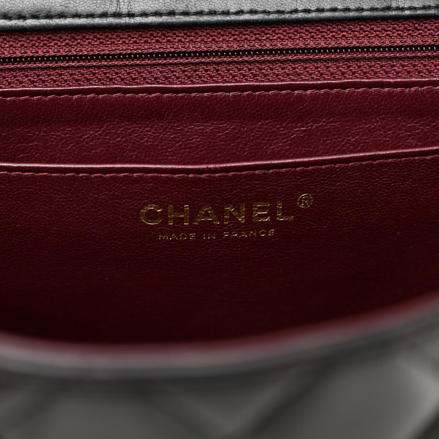 Chanel Lambskin Quilted Jumbo Single Flap Black 6 of 14