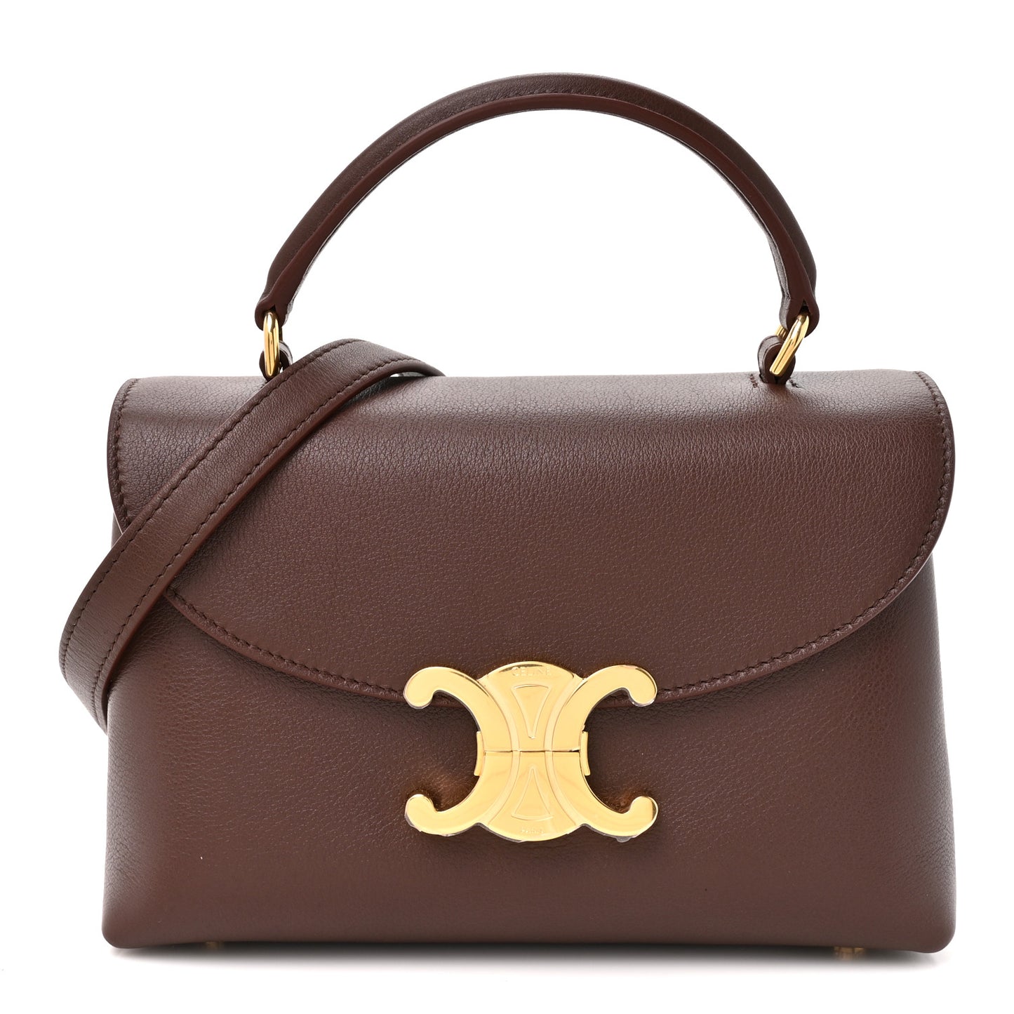 Supple Grained Calfskin Teen Nino Chestnut