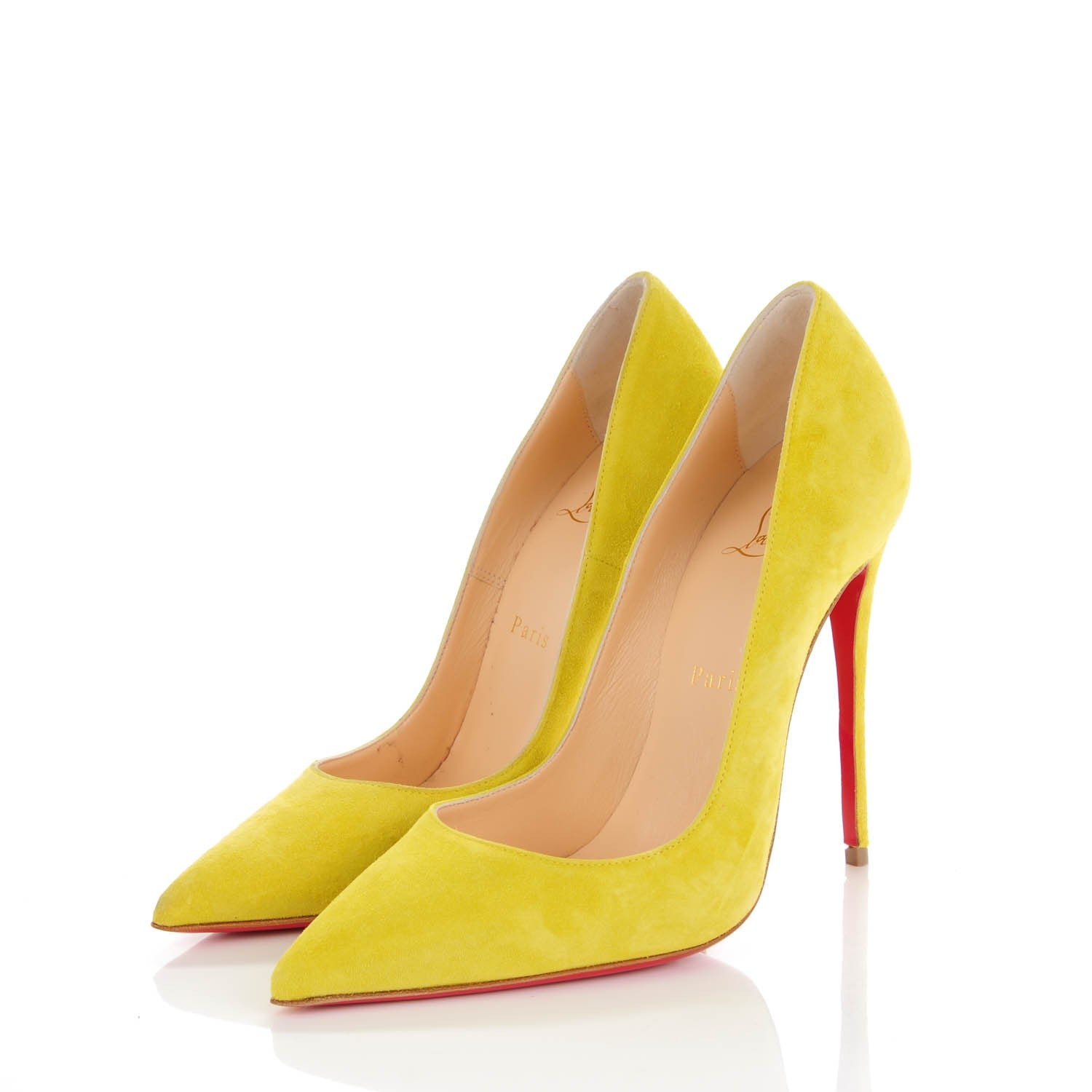 Christian Louboutin Suede So Kate 120 Pumps 37 Cubiste 3 of 8