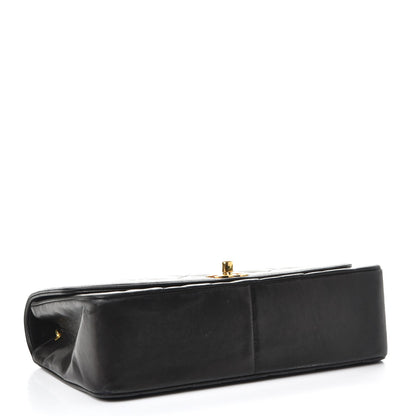 Chanel Lambskin Quilted Medium Single Flap Black 4 of 8