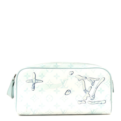 Louis Vuitton Monogram Aquagarden Dopp Kit Toilet Pouch Crystal Blue 1 of 8