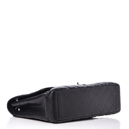 Chanel Caviar Quilted Maxi Single Flap Black 4 of 9