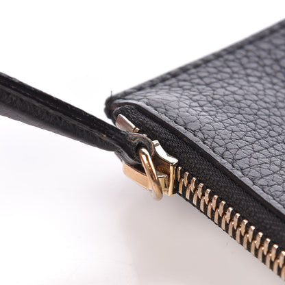 Christian Dior Bullcalf Diorissimo Pouch Black 12 of 12