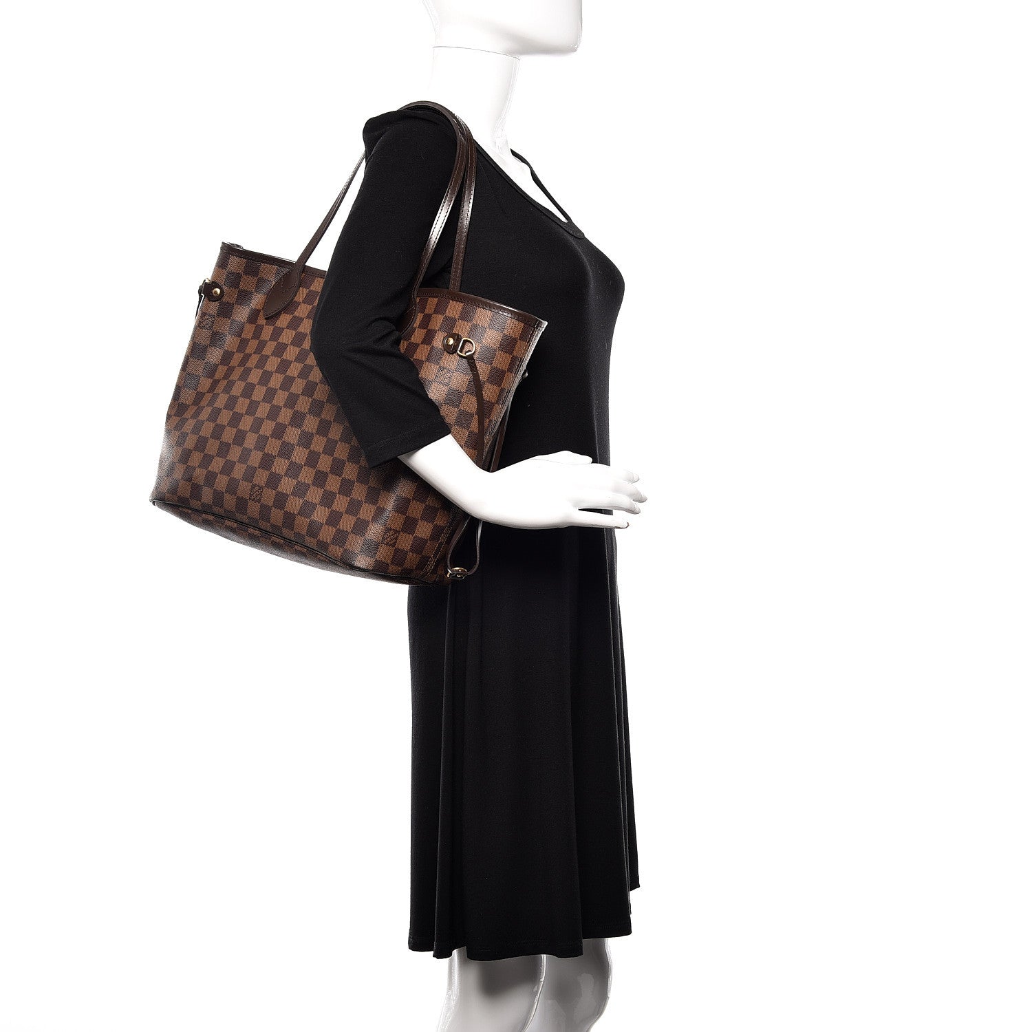 Louis Vuitton Damier Ebene Neo Neverfull MM 2 of 11