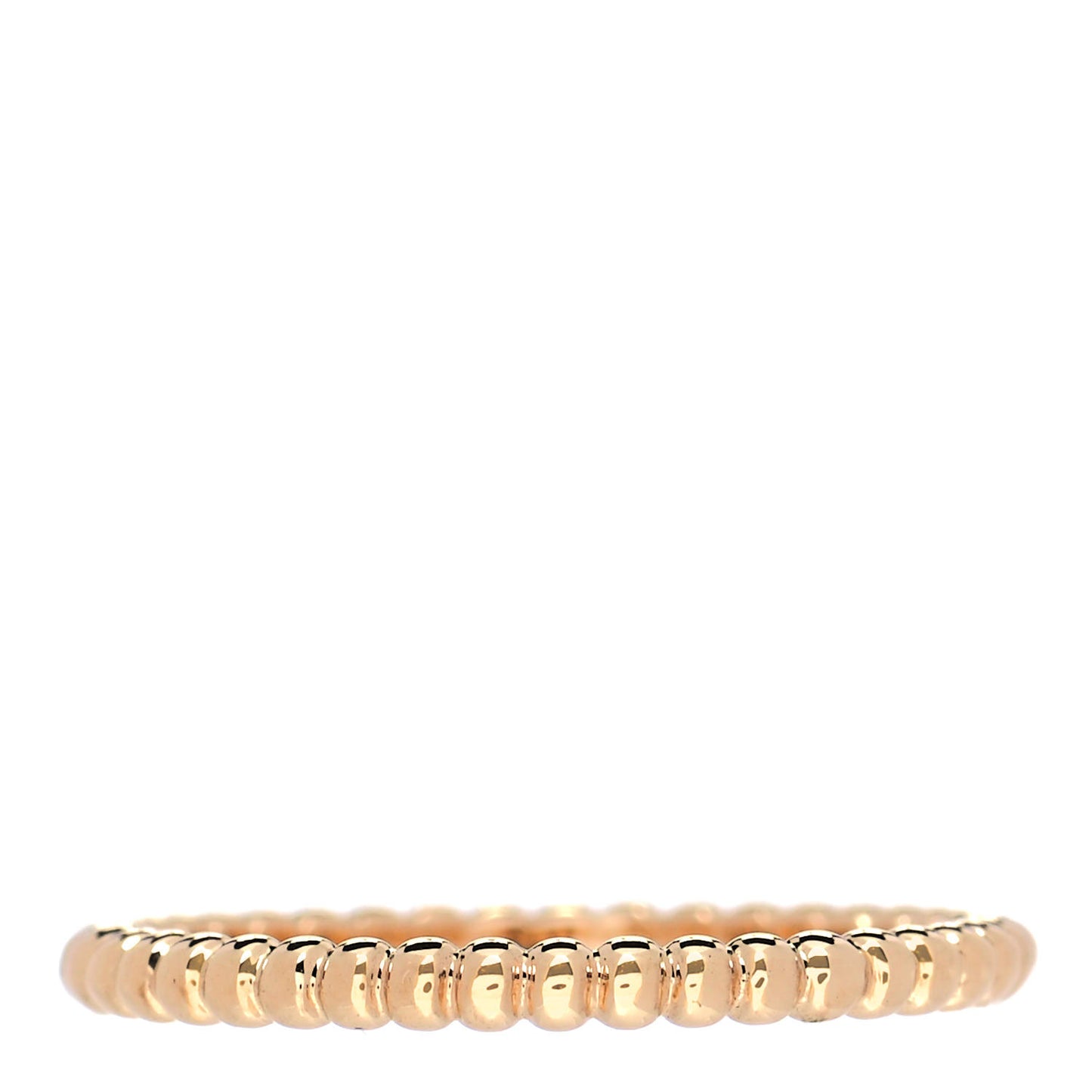 18K Yellow Gold Small Perlee Ring 60 9