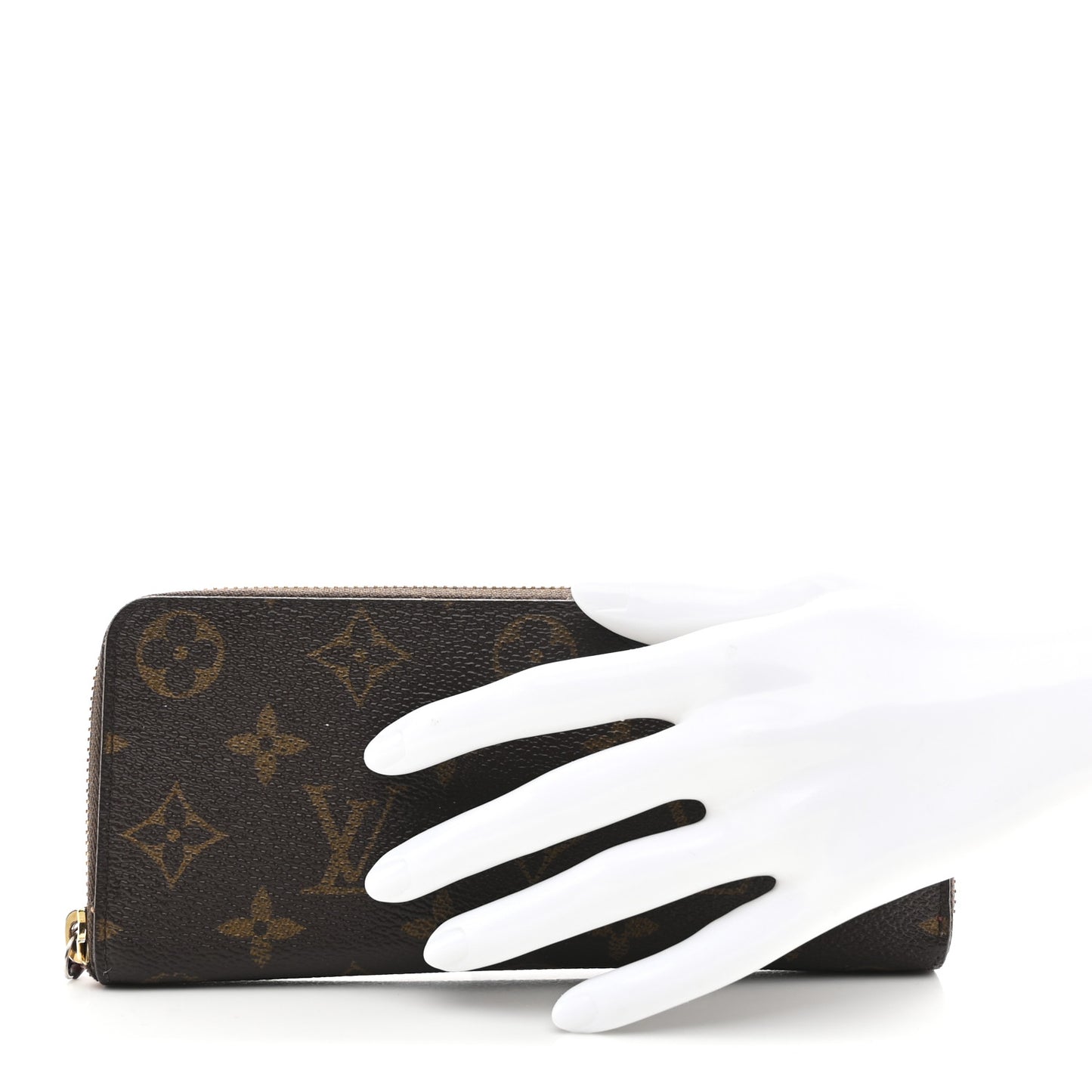 Monogram Clemence Wallet Fuchsia