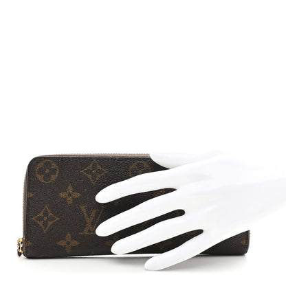 Louis Vuitton Monogram Clemence Wallet Fuchsia 2 of 10
