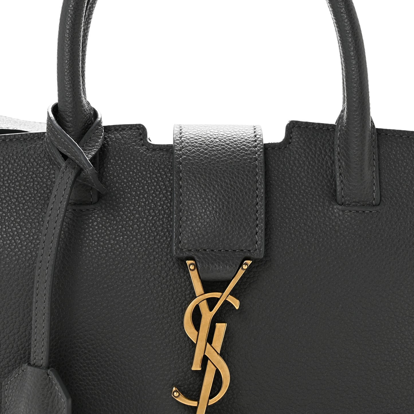 Calfskin Baby Monogram Downtown Cabas Pebble