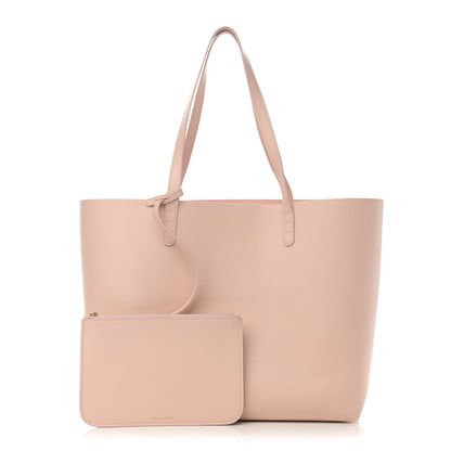 Mansur Gavriel Vegetable Tanned Calfskin Large Shopping Bag Rosa 1 of 16