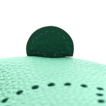 Hermes Taurillon Clemence Evelyne TPM Vert Vertigo 7 of 11