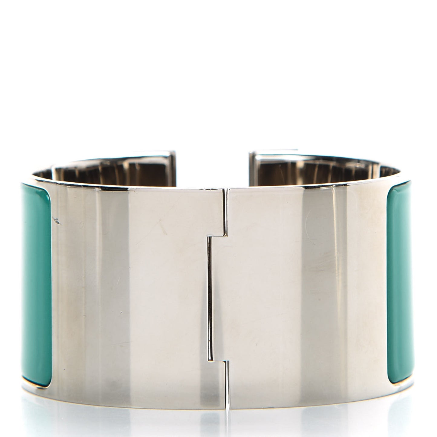 Enamel Extra Wide Clic Clac H Bracelet GM Bleuete
