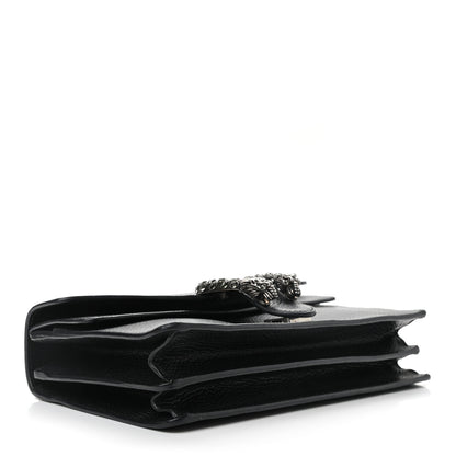 Gucci Pebbled Calfskin Small Dionysus Shoulder Bag Black 4 of 10