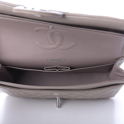 Chanel Caviar Quilted Medium Double Flap Beige 5 of 10