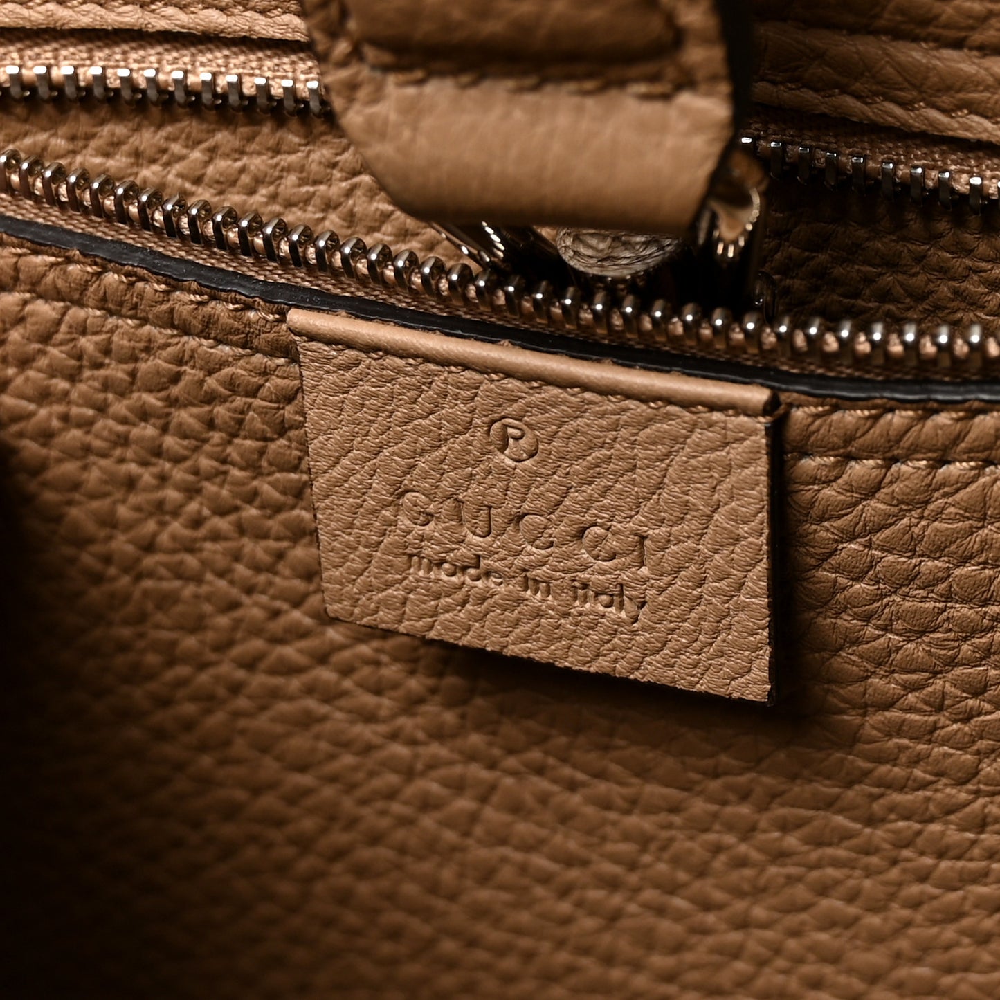 Soft Calfskin Small Jackie Top Handle Bag Taupe