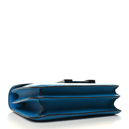 Hermes Evercolor Constance 24 Bleu Azteque 5 of 14