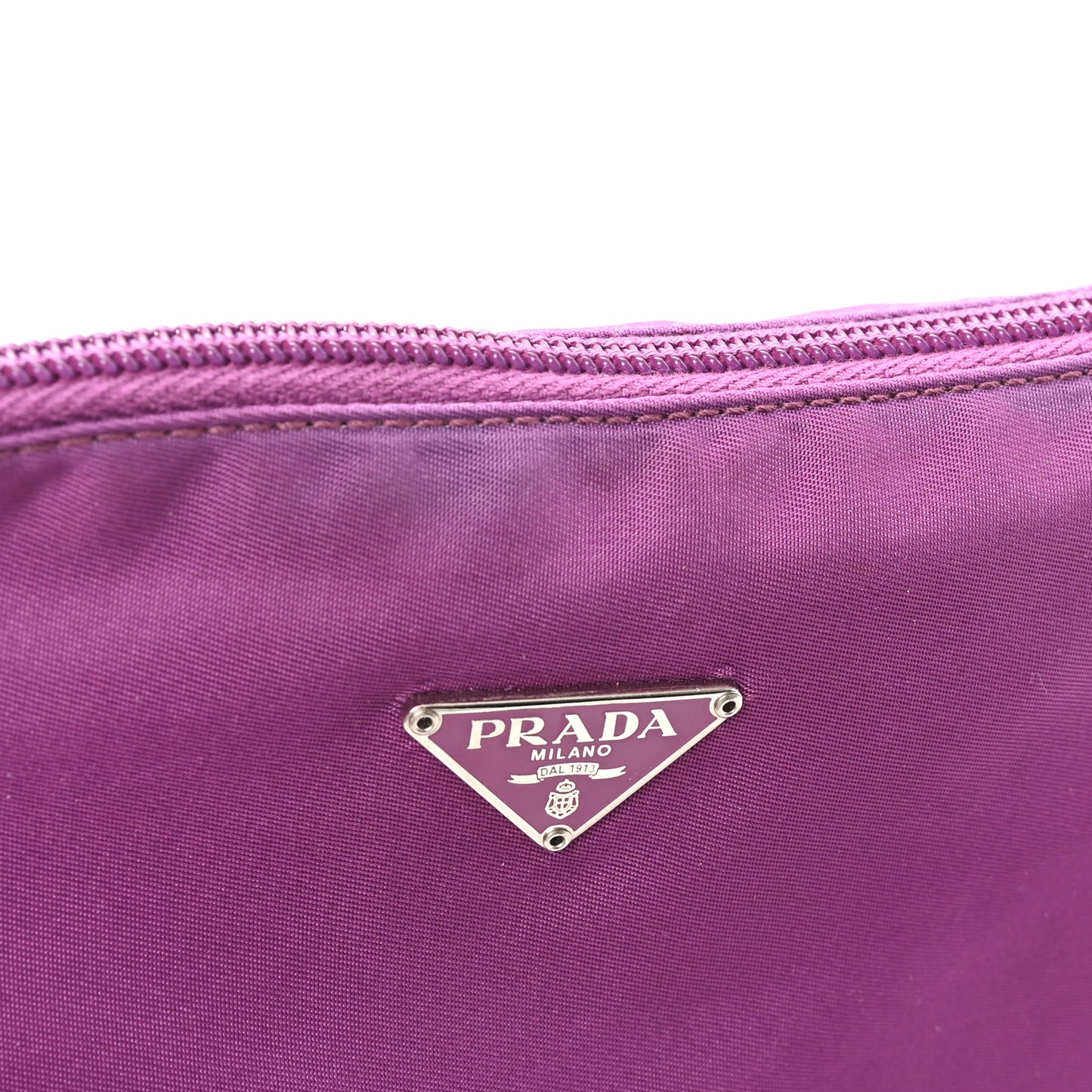 Tessuto Nylon Sport Pochette Malva