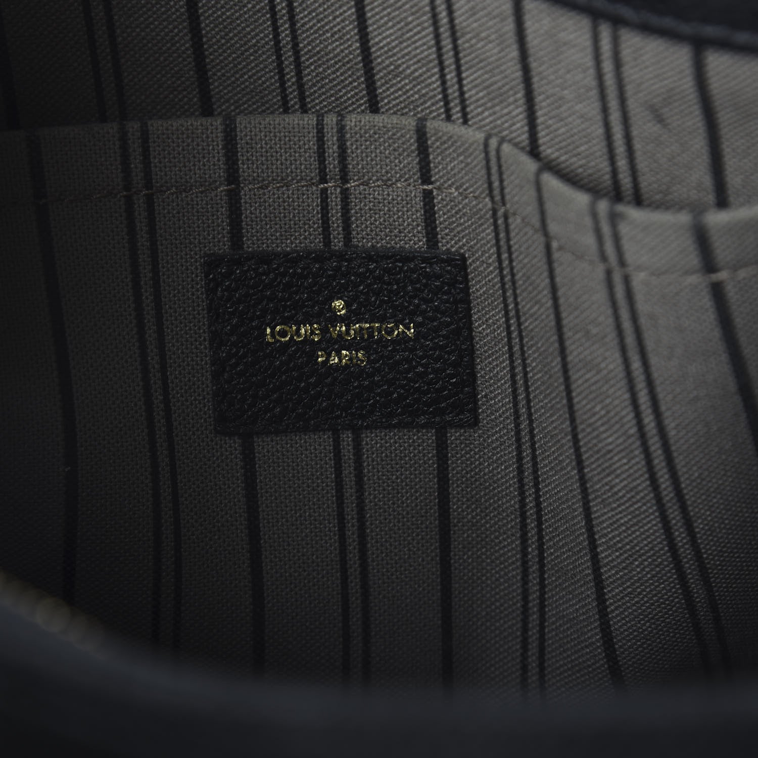 Louis Vuitton Empreinte Montaigne GM Black 6 of 15