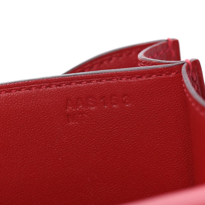 Hermes Epsom Constance 18 Rouge Casaque 6 of 20
