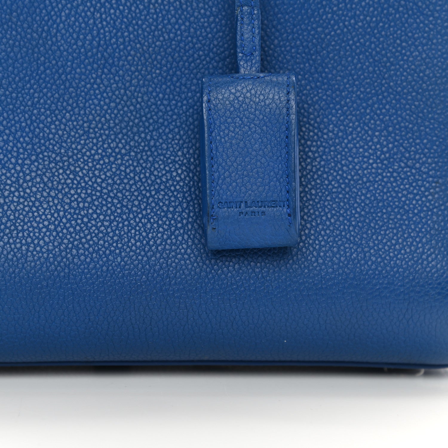 Saint Laurent Grained Calfskin Nano Sac De Jour Royal Blue 21 of 21