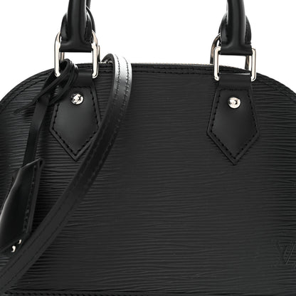 Louis Vuitton Epi Alma BB Black 7 of 10