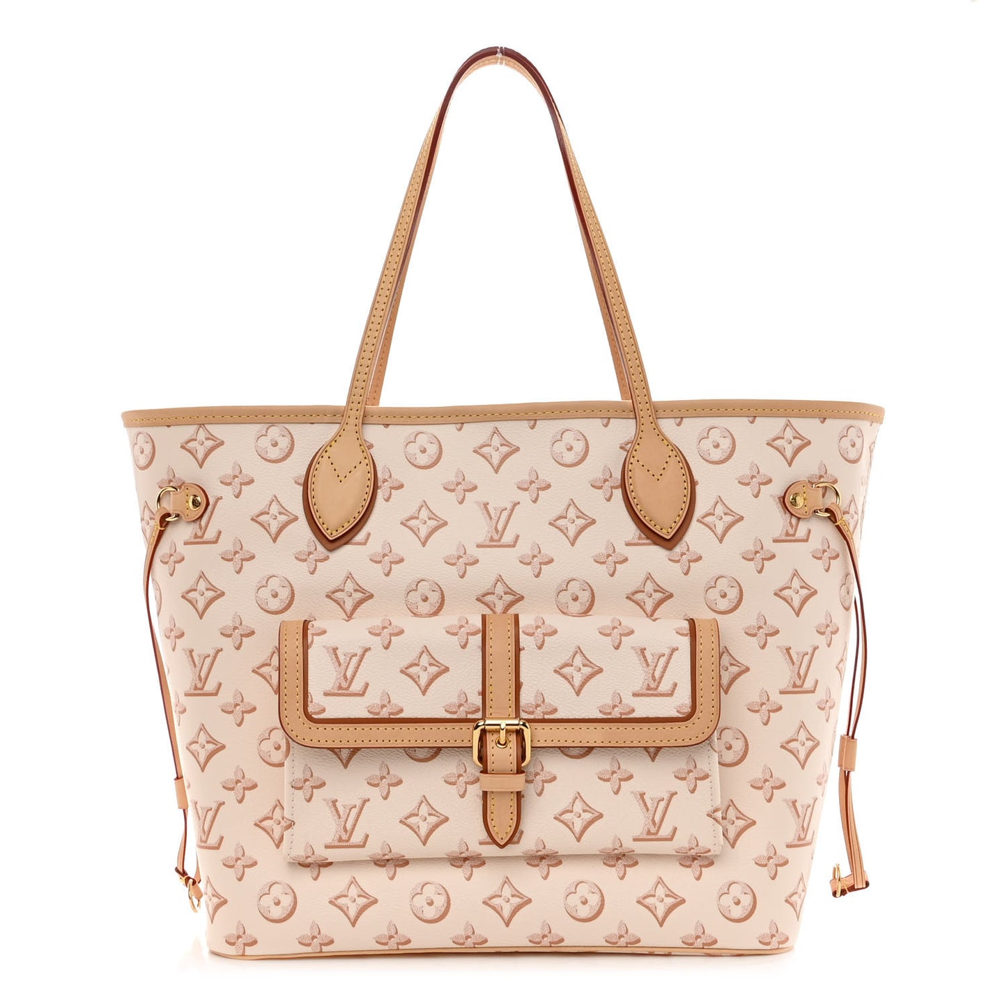 Monogram Fall For You Neverfull MM Beige Clair
