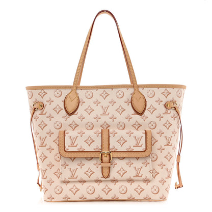 Louis Vuitton Monogram Fall For You Neverfull MM Beige Clair 3 of 10