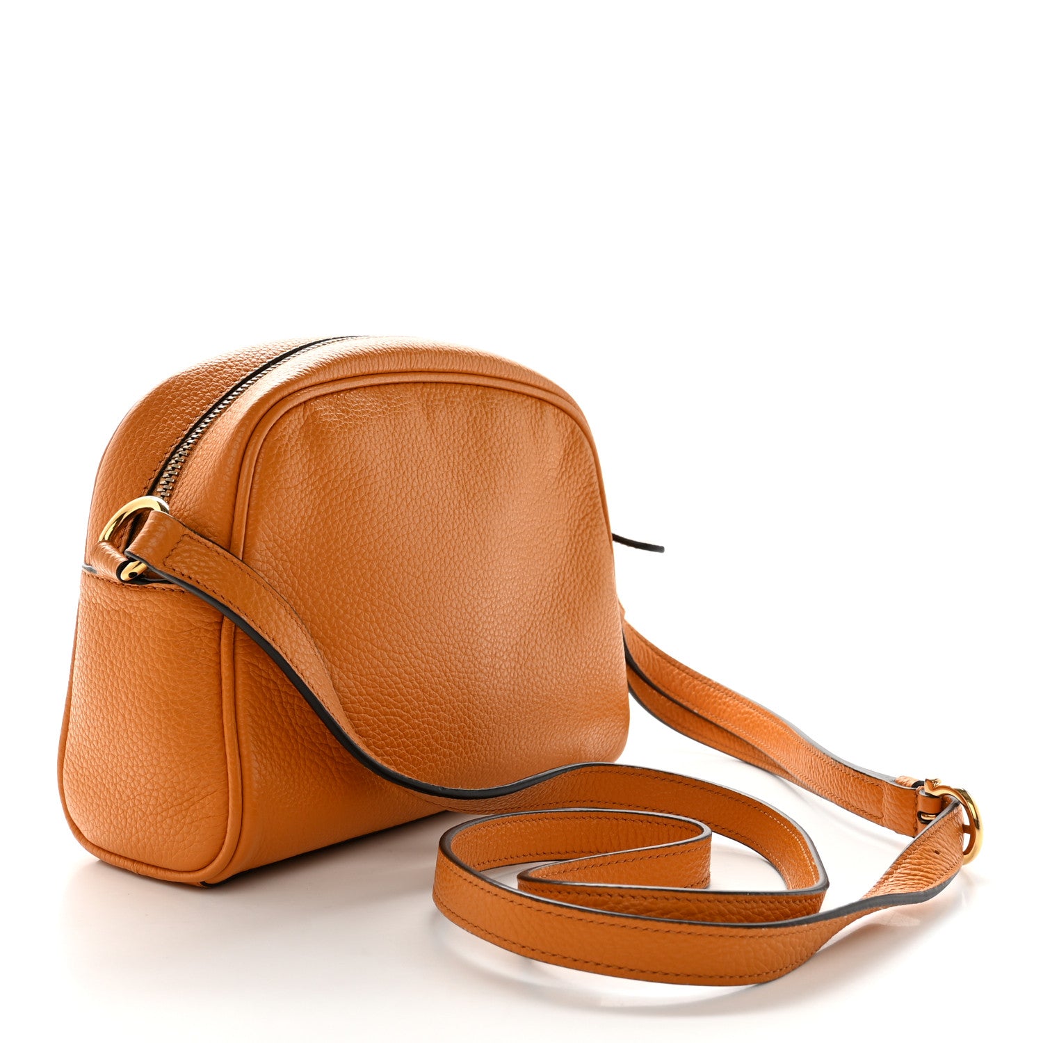 Salvatore Ferragamo Calfskin Travel Camera Crossbody Bag Olivello 3 of 12