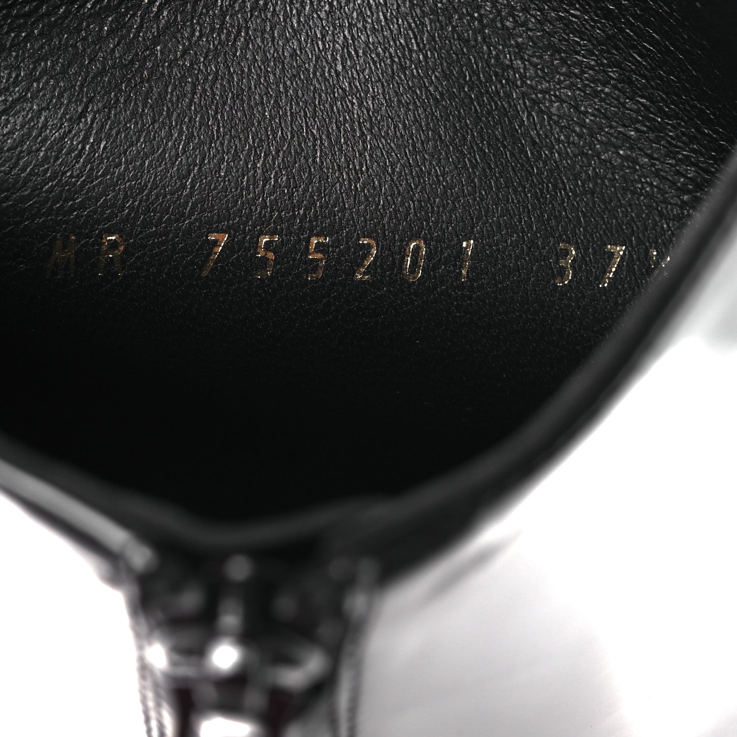 Saint Laurent Vitello Marilyn Auteuil 105 Ankle Zip Boots 37.5 Black 10 of 11
