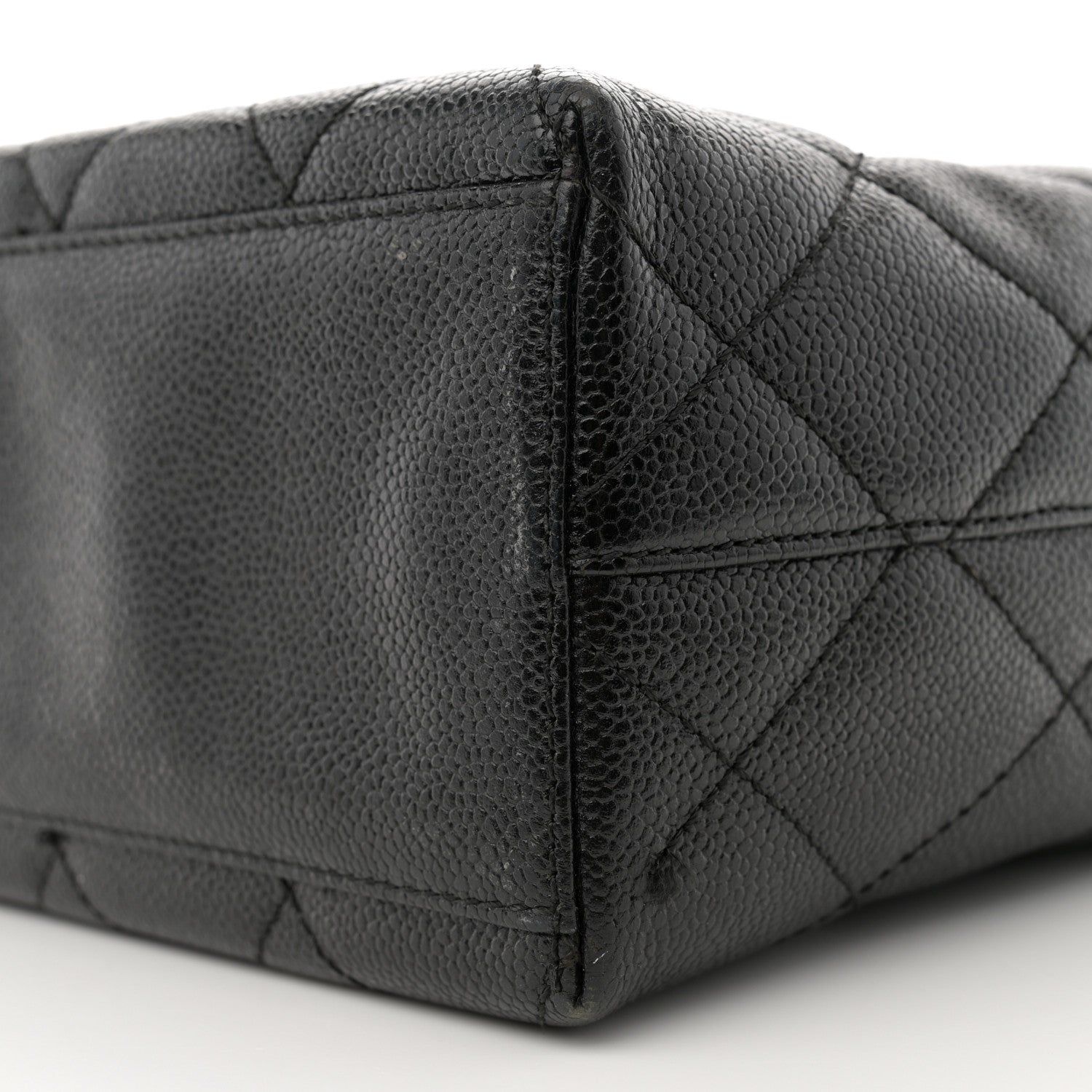 Chanel Caviar Quilted Shoulder Bag Black 10 of 13
