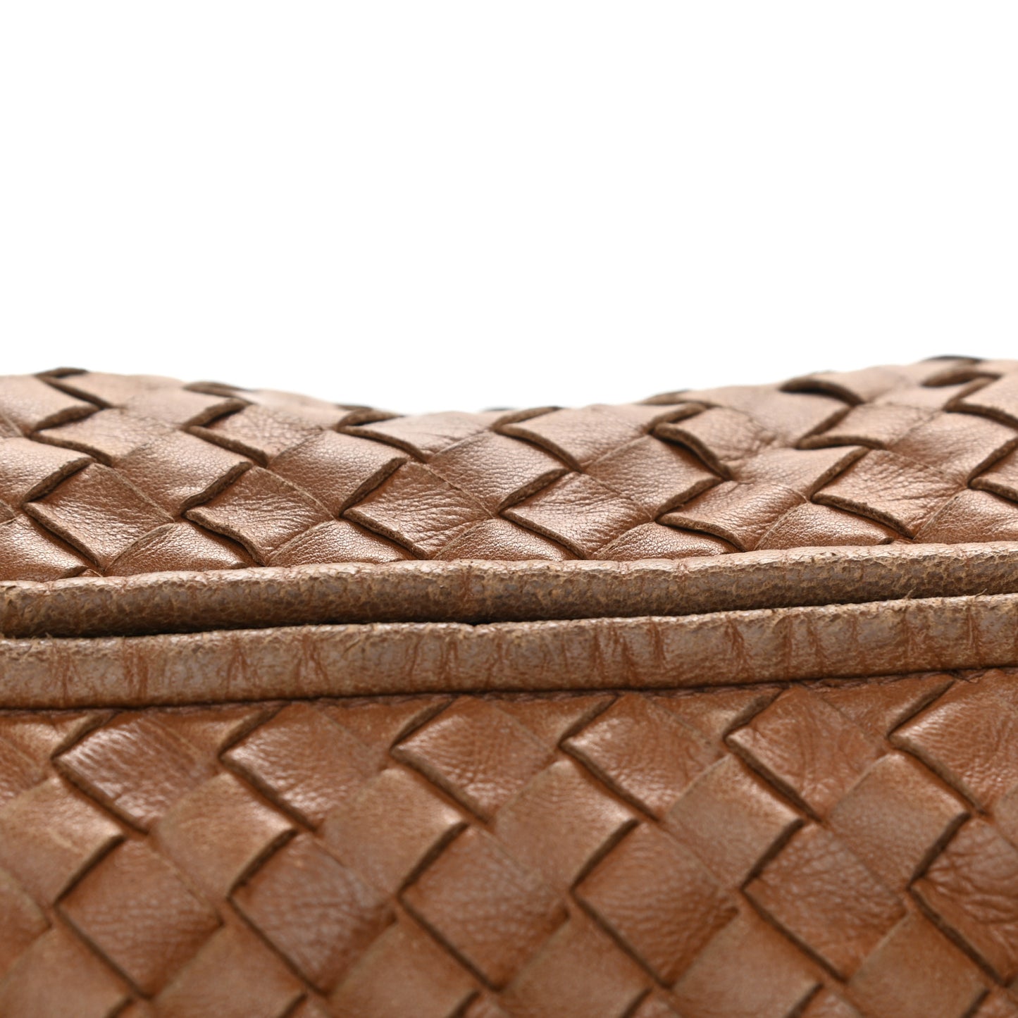 Nappa Intrecciato Large Veneta Hobo Noce
