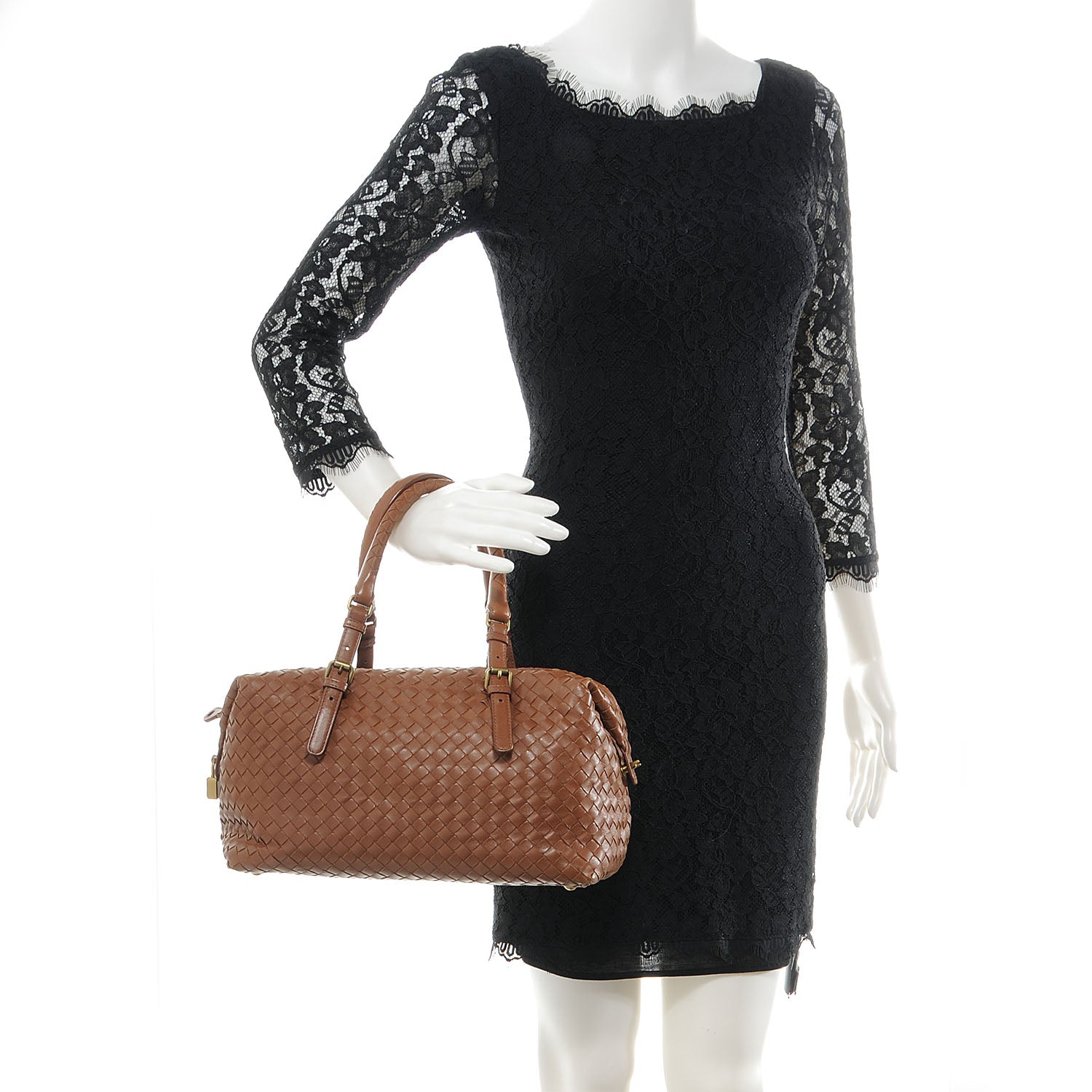 Bottega Veneta Nappa Intrecciato Montaigne Bag Noce 2 of 8